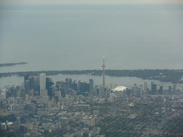 Toronto and the famous CN Tower.