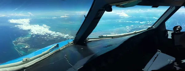 Tropical islands on the way to Havana.