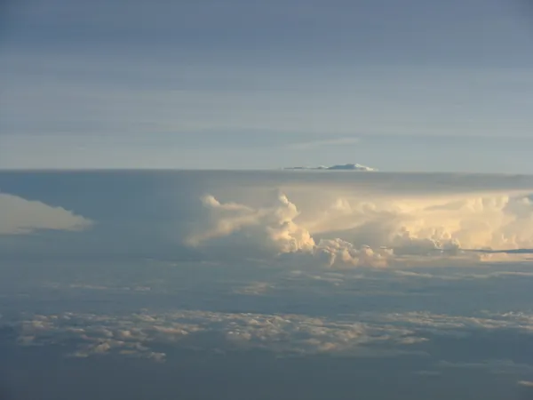 Giant cumulonimbus cloud, typical of Africa's weather.