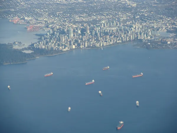 Vancouver: a city on the water, at the foot of serious mountains.