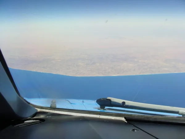 Entering Africa: via the Egyptian north coast from the Mediterranean Sea.